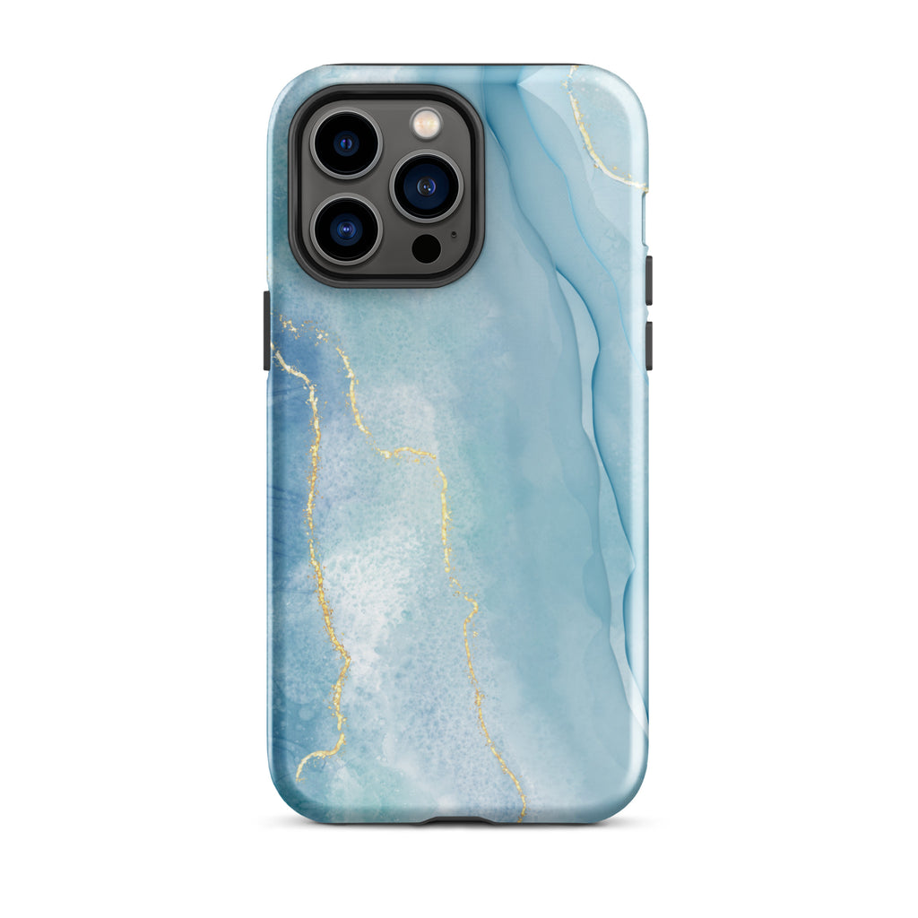 Aqua_Serenity_DMERCHS_Tough_iPhone_case