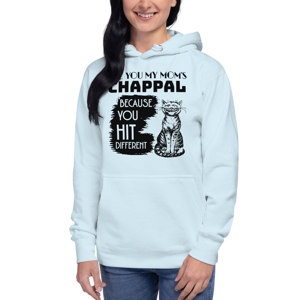 Are_you_my_mom's_chappal_DMERCHS_Hoodie