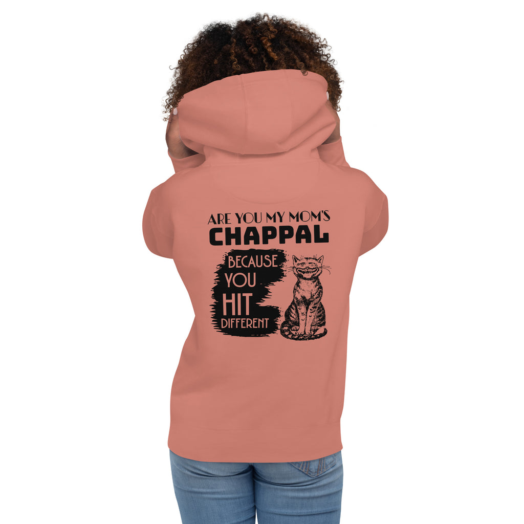 Are_you_my_mom's_chappal_DMERCHS_Hoodie