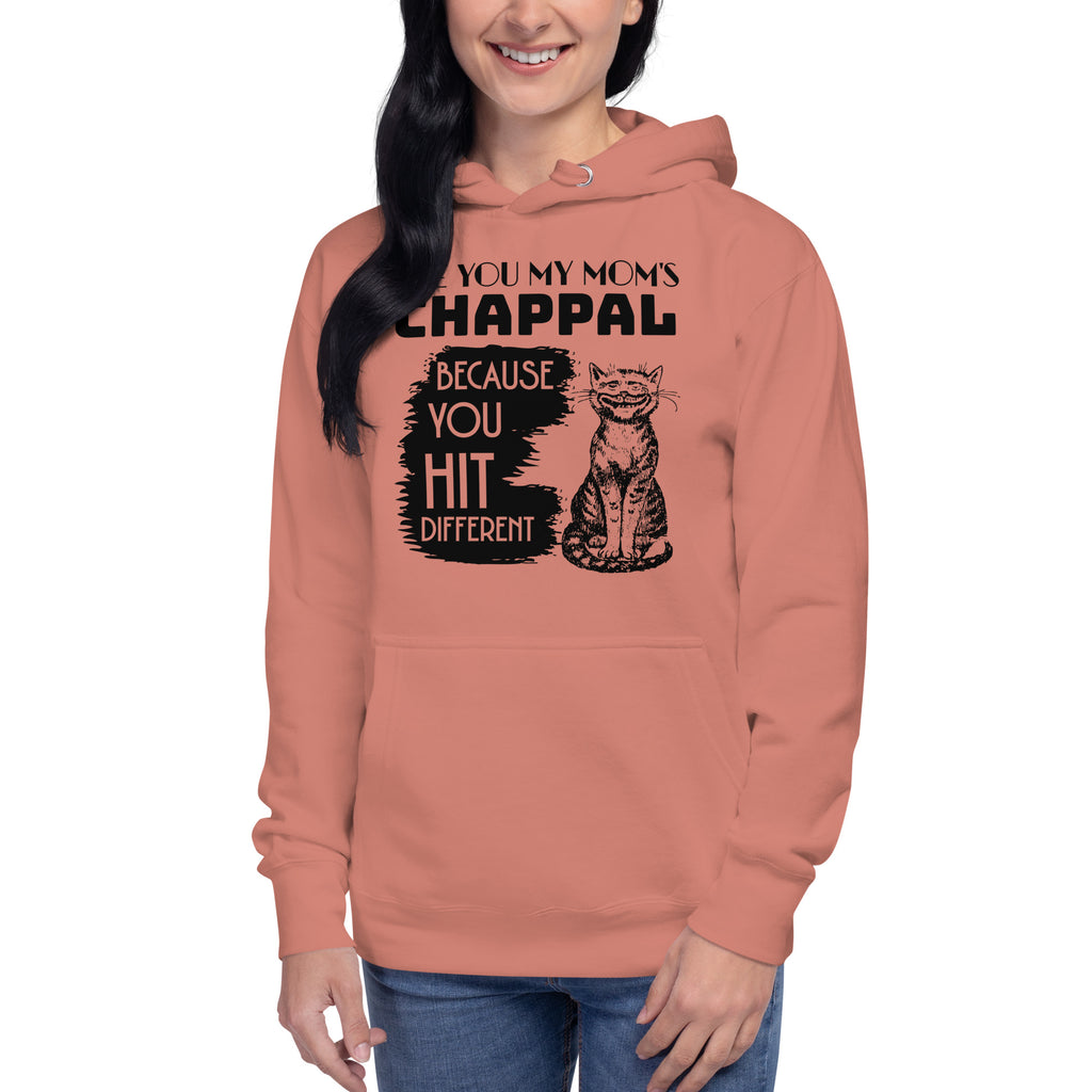 Are_you_my_mom's_chappal_DMERCHS_Hoodie