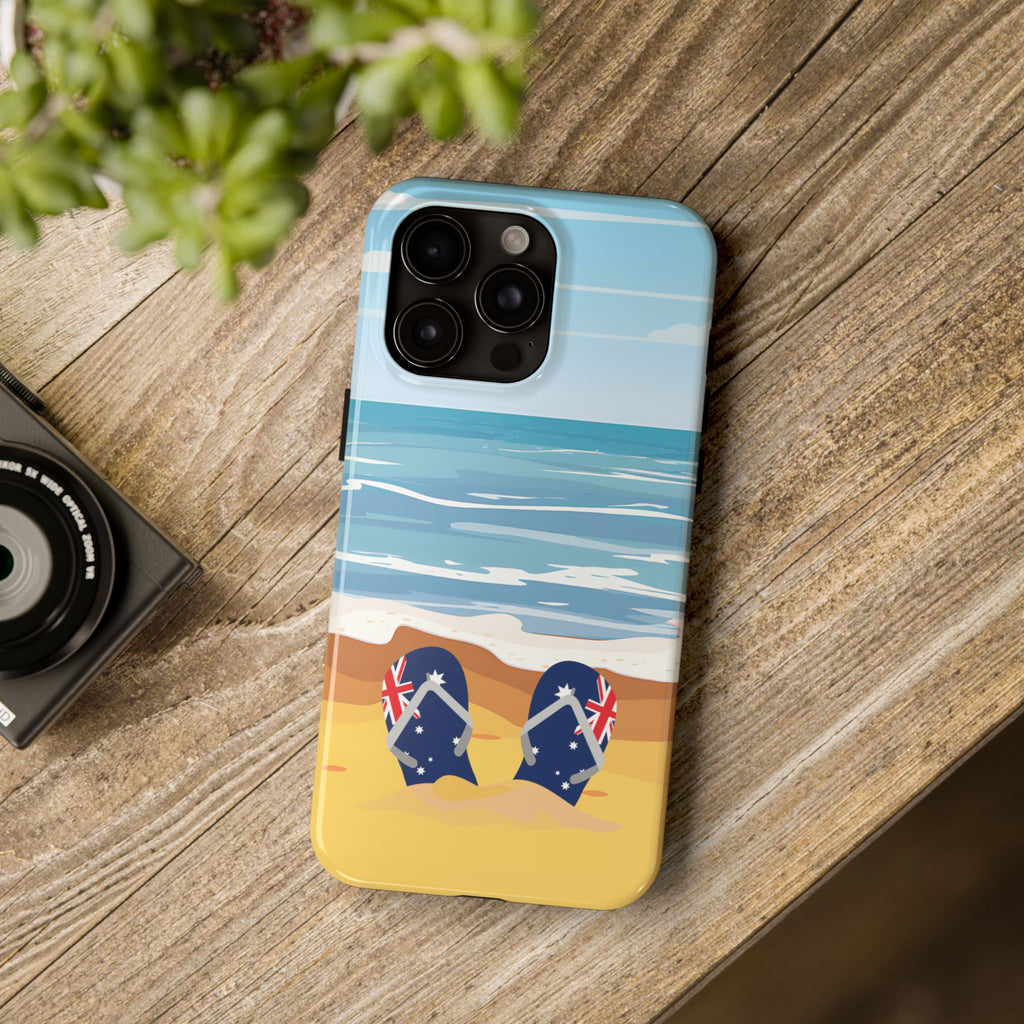 Australia_Beach_Slippers_DMERCHS_Tough_iPhone_case