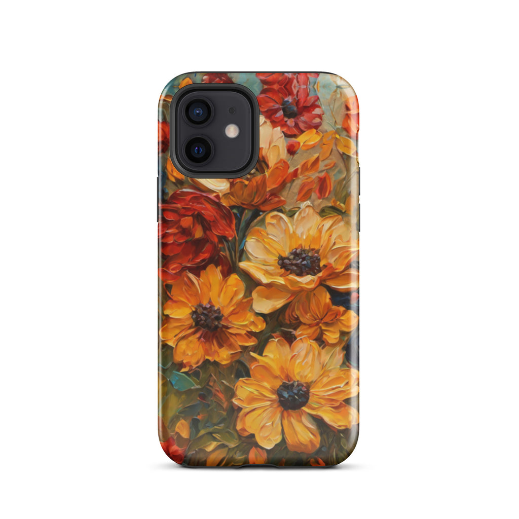 Autumn_Flower_DMERCHS_Tough_iPhone_case