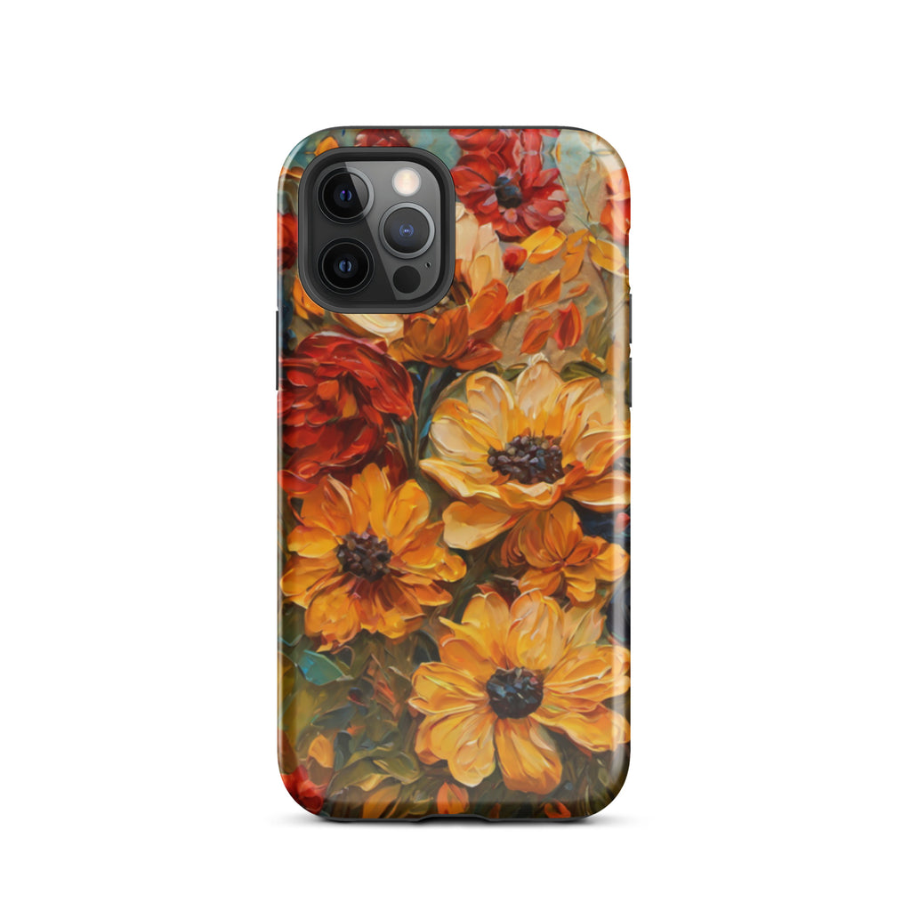 Autumn_Flower_DMERCHS_Tough_iPhone_case