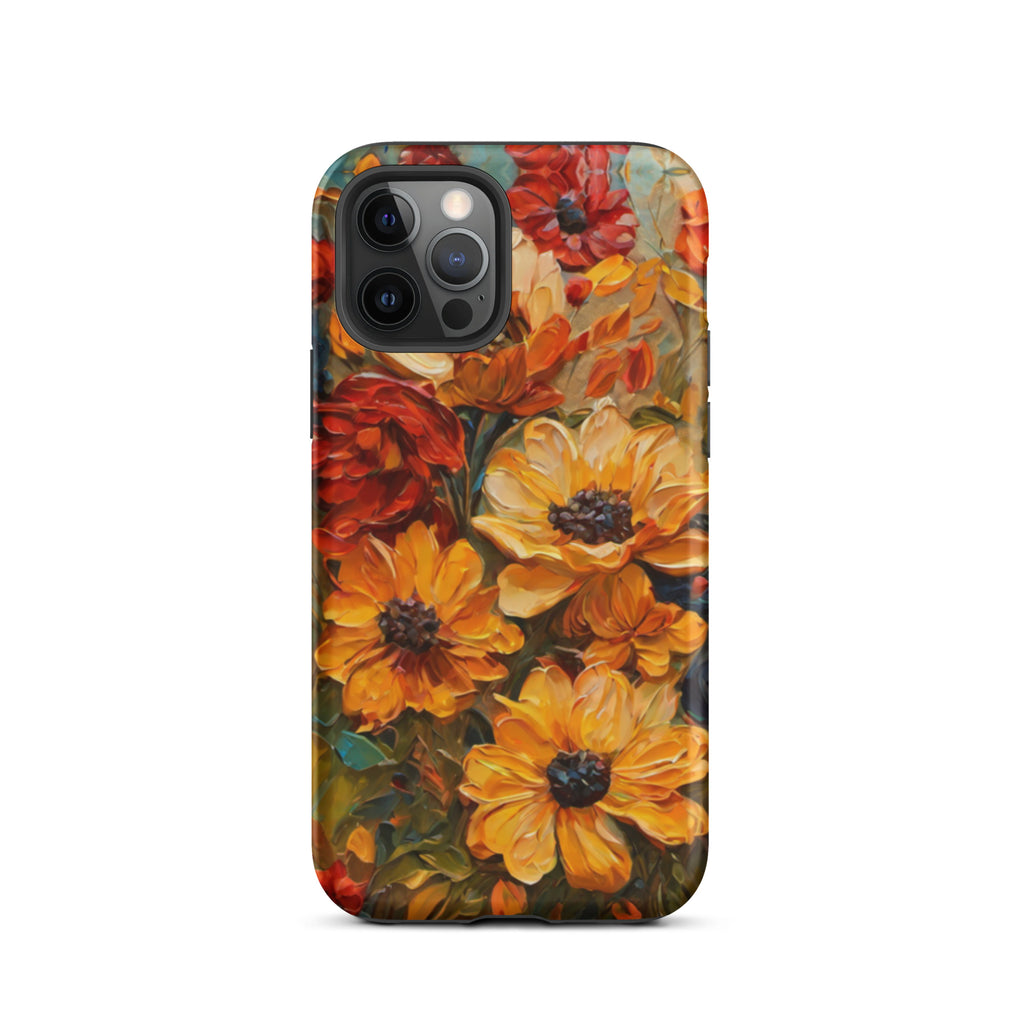 Autumn_Flower_DMERCHS_Tough_iPhone_case