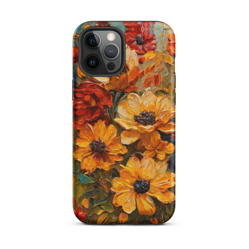 Autumn_Flower_DMERCHS_Tough_iPhone_case