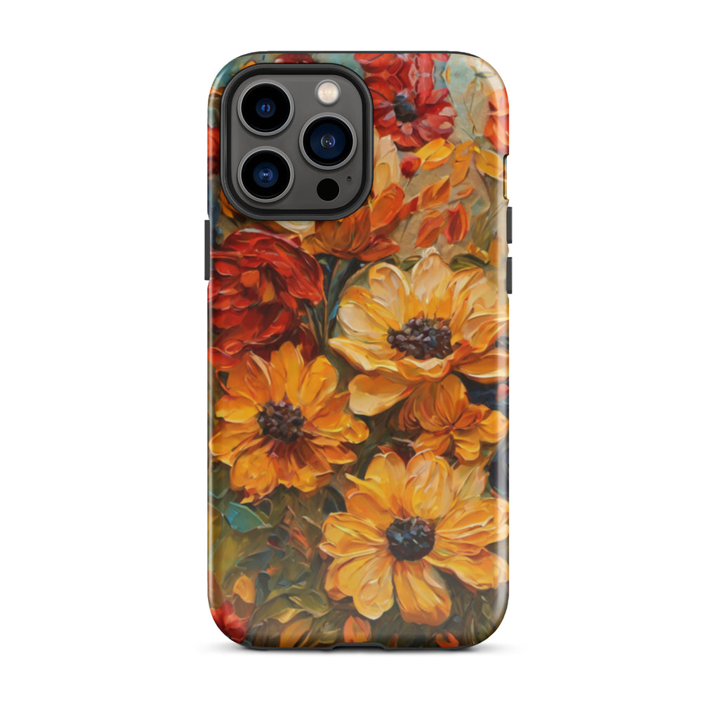 Autumn_Flower_DMERCHS_Tough_iPhone_case