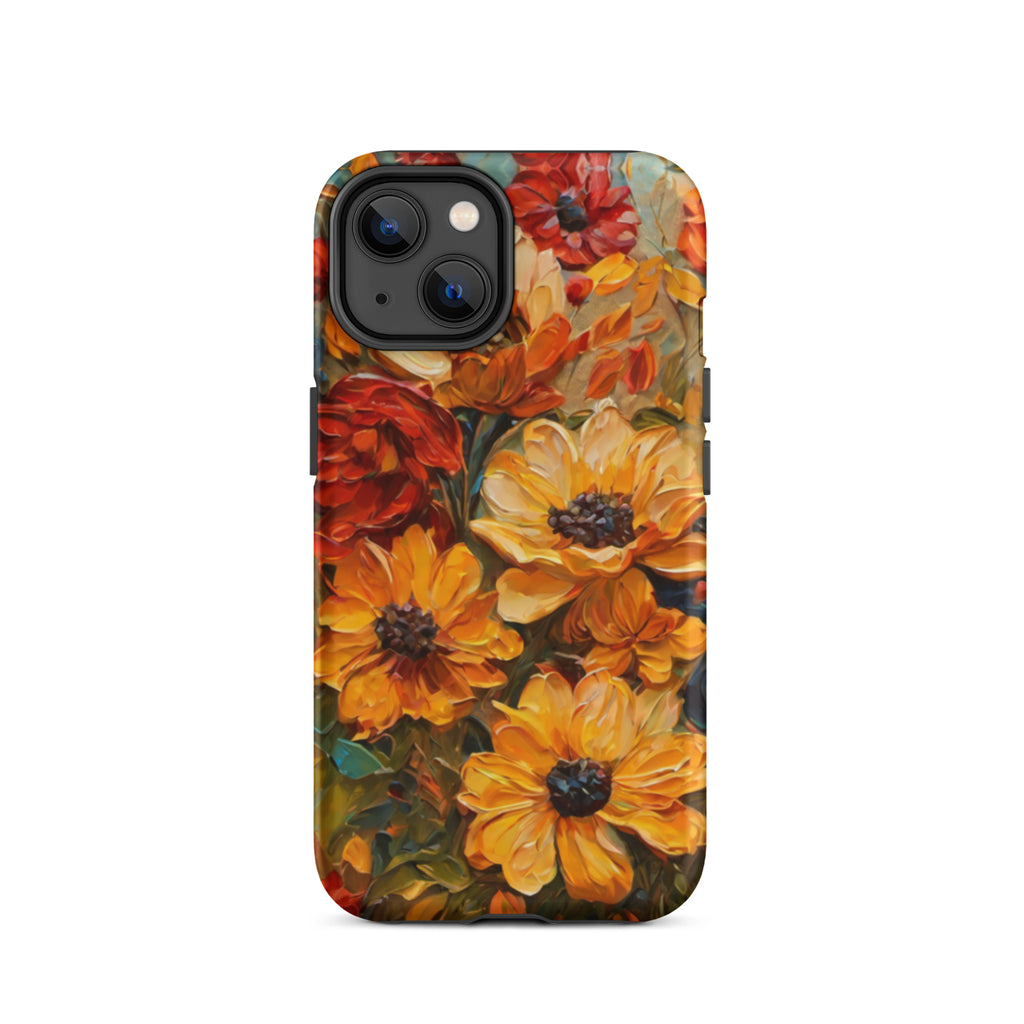 Autumn_Flower_DMERCHS_Tough_iPhone_case