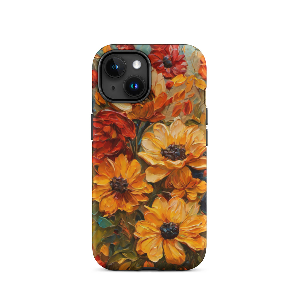 Autumn_Flower_DMERCHS_Tough_iPhone_case