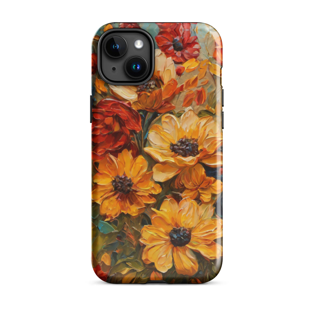 Autumn_Flower_DMERCHS_Tough_iPhone_case