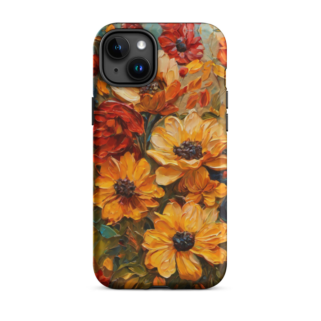 Autumn_Flower_DMERCHS_Tough_iPhone_case