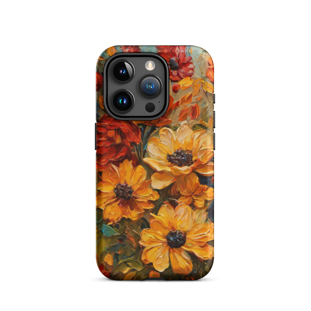 Autumn_Flower_DMERCHS_Tough_iPhone_case