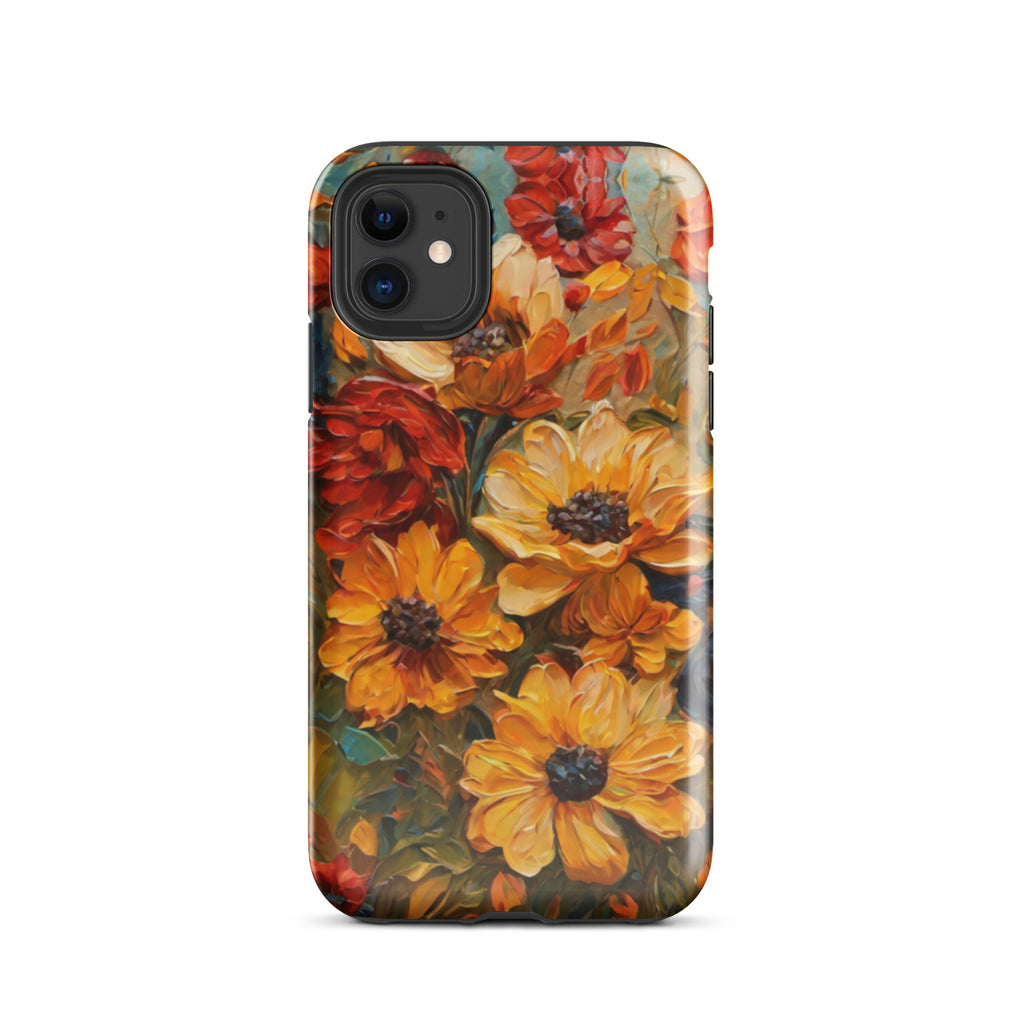 Autumn_Flower_DMERCHS_Tough_iPhone_case