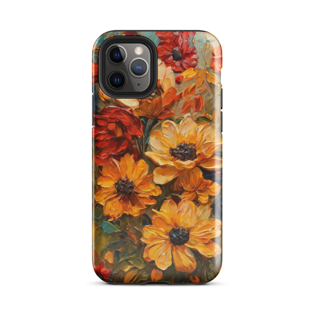 Autumn_Flower_DMERCHS_Tough_iPhone_case