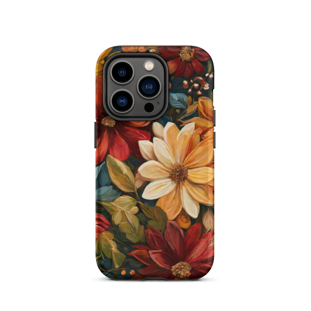 Autumn_Garden_DMERCHS_Tough_iPhone_case