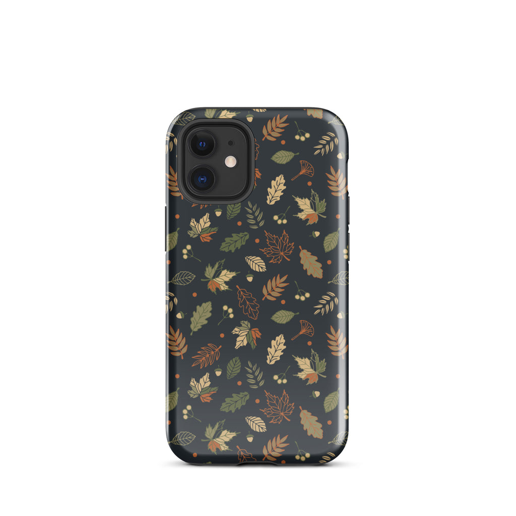 Autumn_Twilight_Leaves_DMERCHS_Tough_iPhone_case