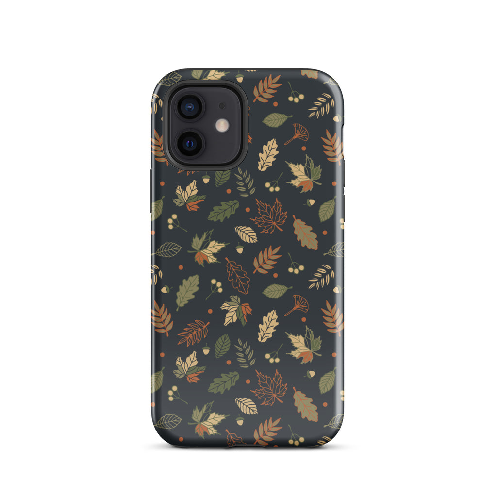 Autumn_Twilight_Leaves_DMERCHS_Tough_iPhone_case