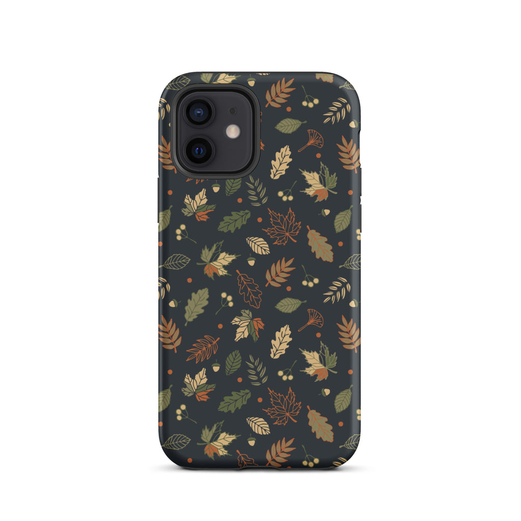 Autumn_Twilight_Leaves_DMERCHS_Tough_iPhone_case