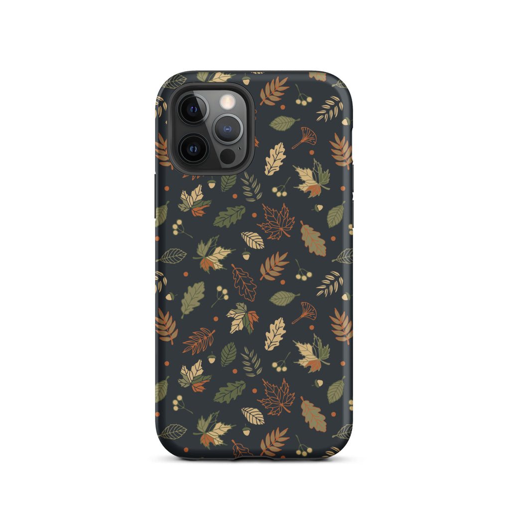 Autumn_Twilight_Leaves_DMERCHS_Tough_iPhone_case