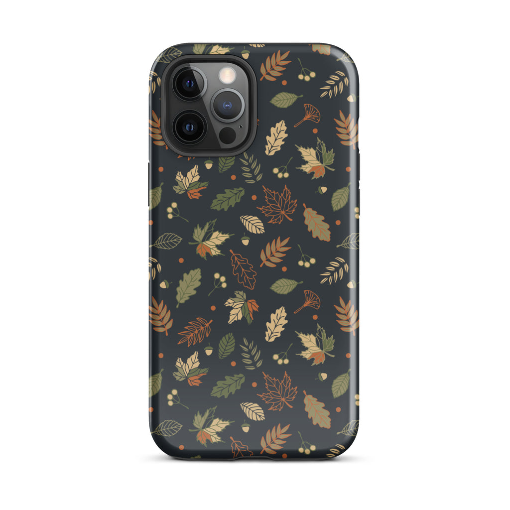 Autumn_Twilight_Leaves_DMERCHS_Tough_iPhone_case