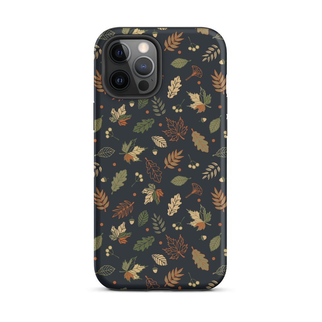 Autumn_Twilight_Leaves_DMERCHS_Tough_iPhone_case