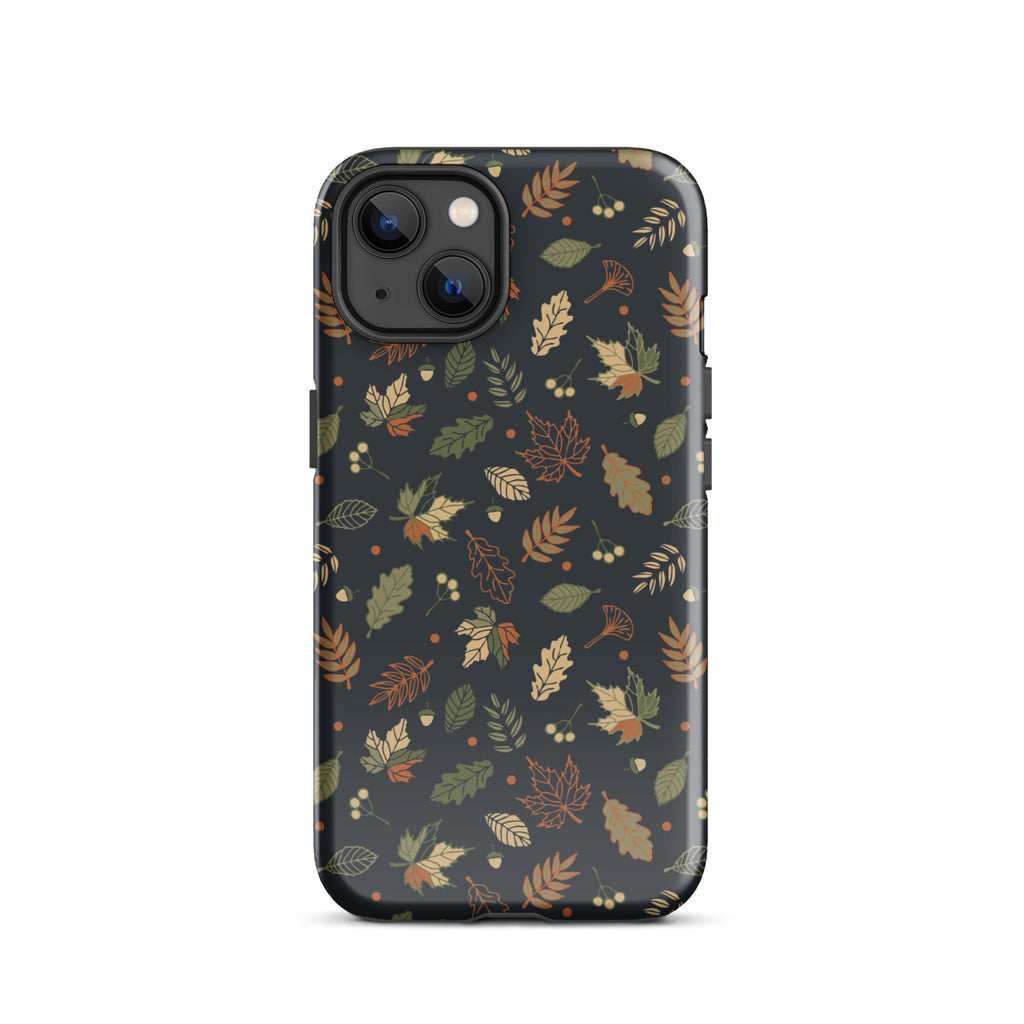 Autumn_Twilight_Leaves_DMERCHS_Tough_iPhone_case