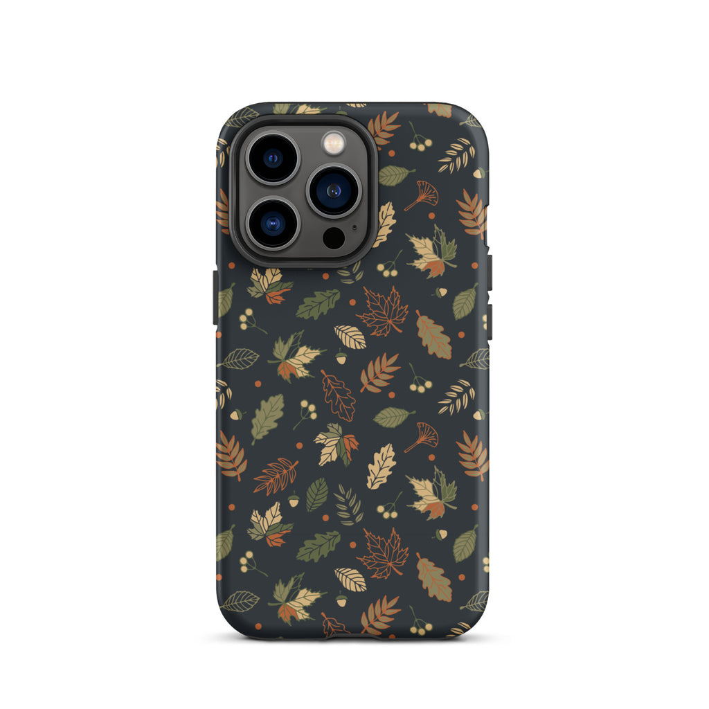 Autumn_Twilight_Leaves_DMERCHS_Tough_iPhone_case