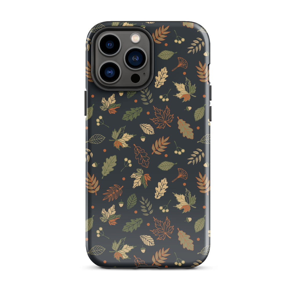 Autumn_Twilight_Leaves_DMERCHS_Tough_iPhone_case