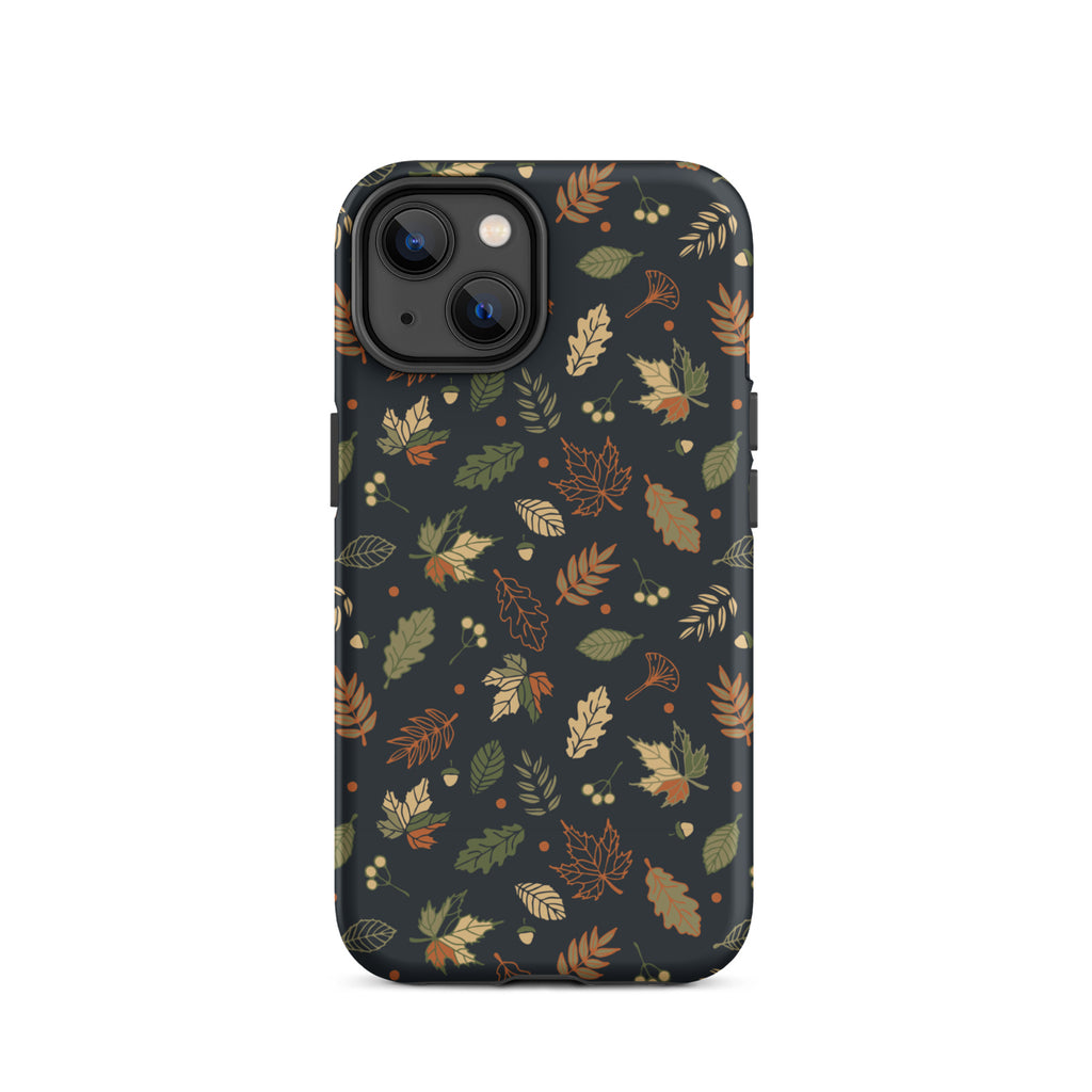 Autumn_Twilight_Leaves_DMERCHS_Tough_iPhone_case