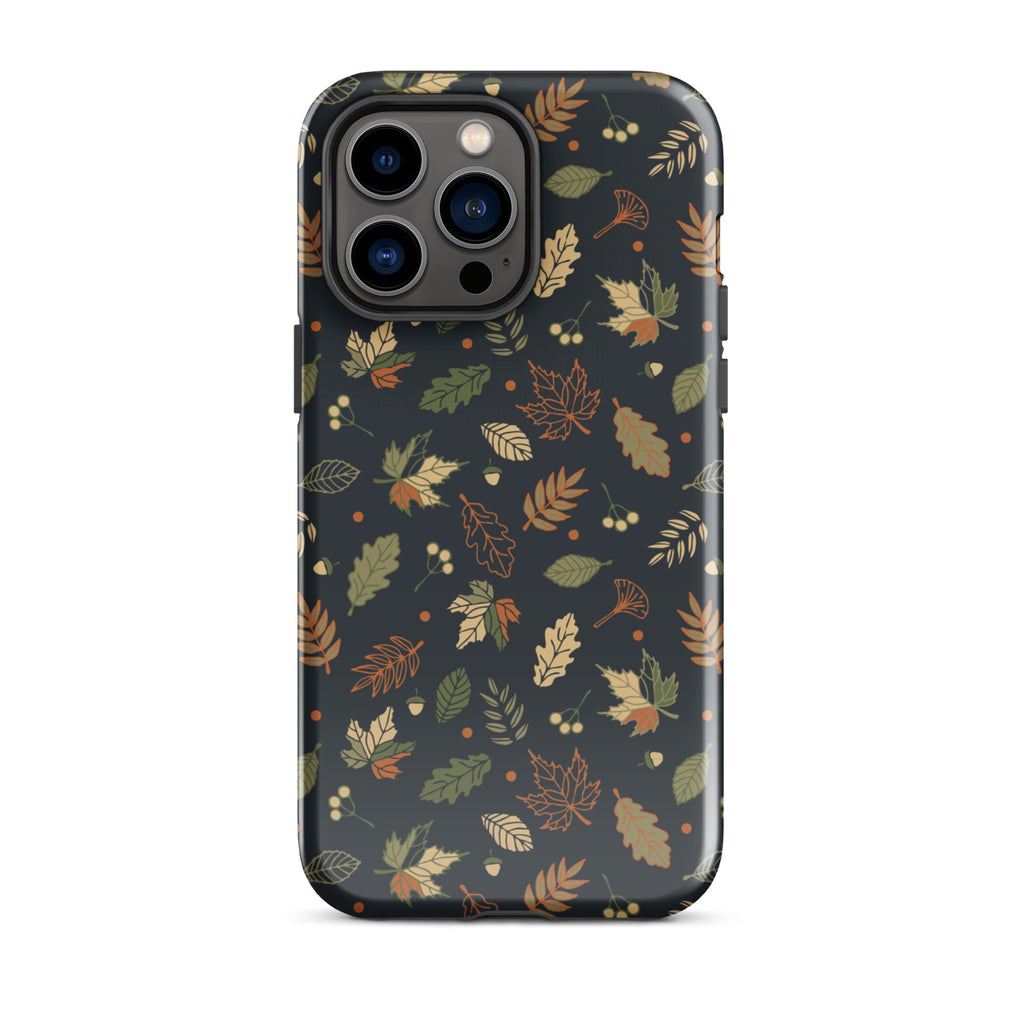 Autumn_Twilight_Leaves_DMERCHS_Tough_iPhone_case