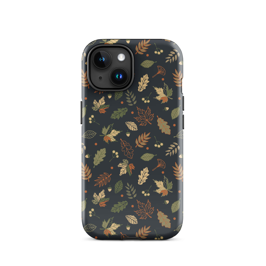 Autumn_Twilight_Leaves_DMERCHS_Tough_iPhone_case