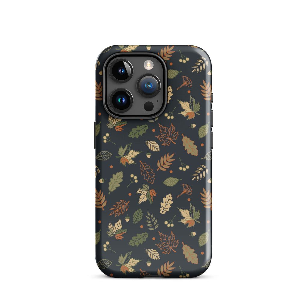 Autumn_Twilight_Leaves_DMERCHS_Tough_iPhone_case