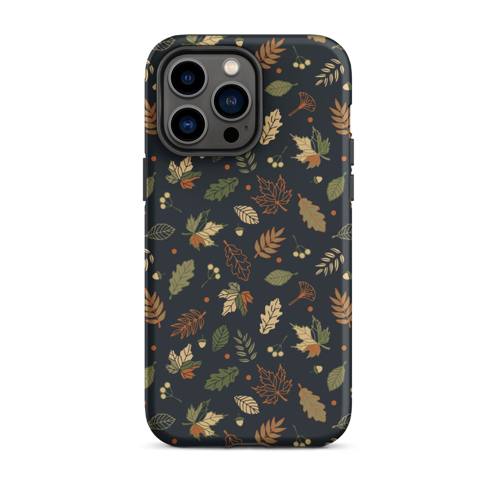 Autumn_Twilight_Leaves_DMERCHS_Tough_iPhone_case