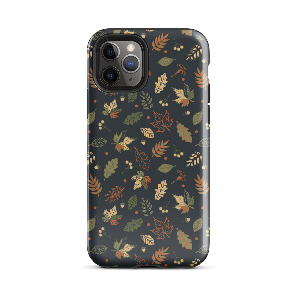 Autumn_Twilight_Leaves_DMERCHS_Tough_iPhone_case