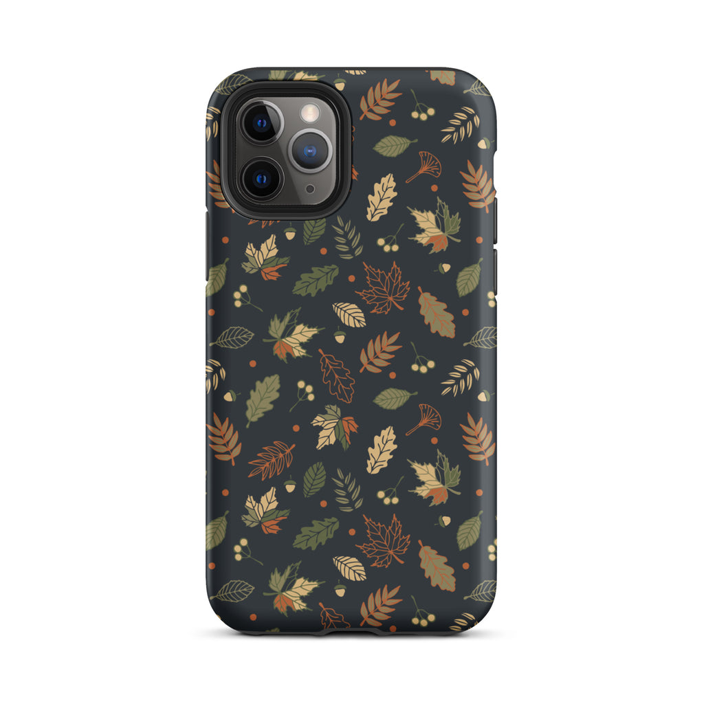 Autumn_Twilight_Leaves_DMERCHS_Tough_iPhone_case