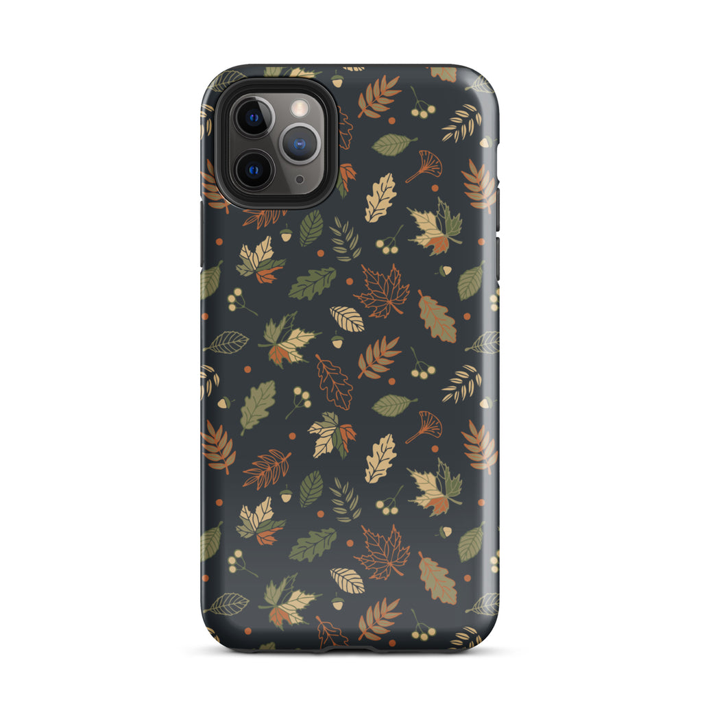 Autumn_Twilight_Leaves_DMERCHS_Tough_iPhone_case