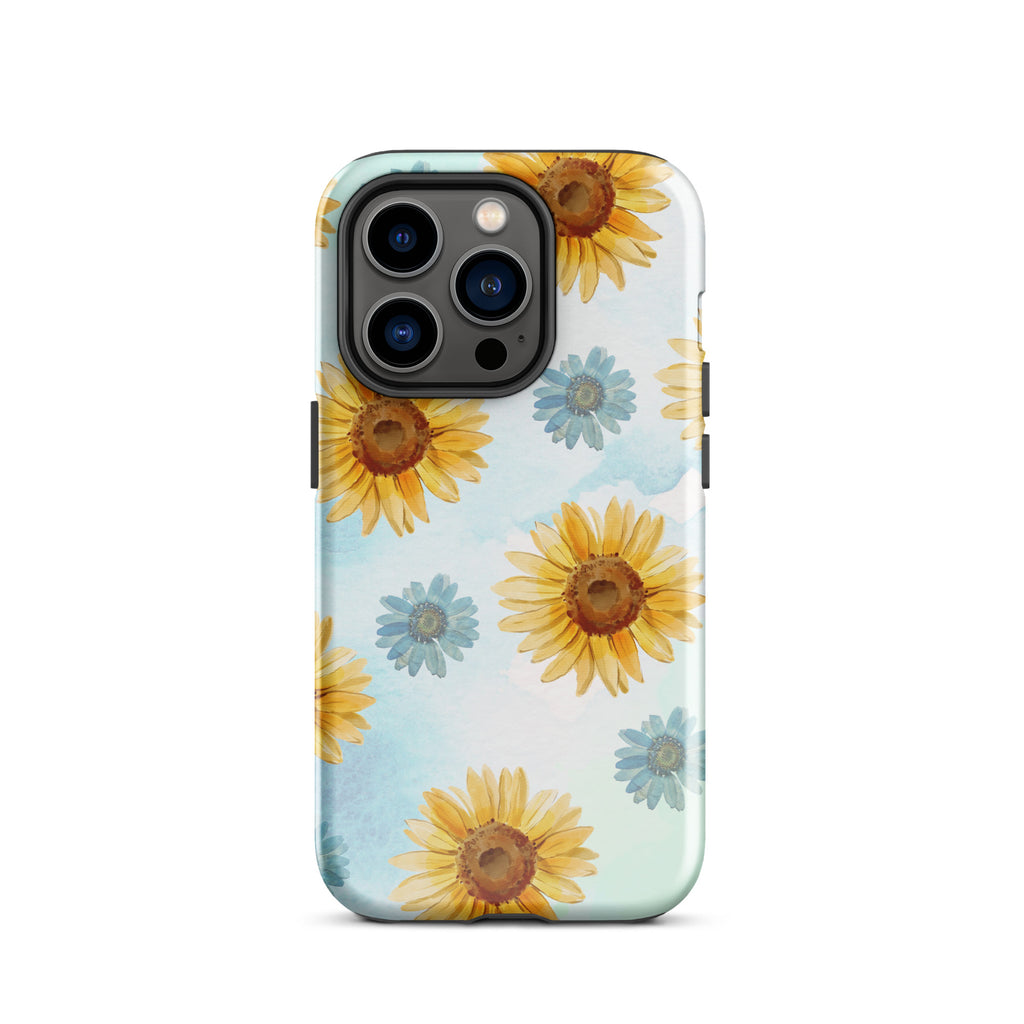 Azure_Autumn_Blossoms_DMERCHS_Tough_iPhone_case