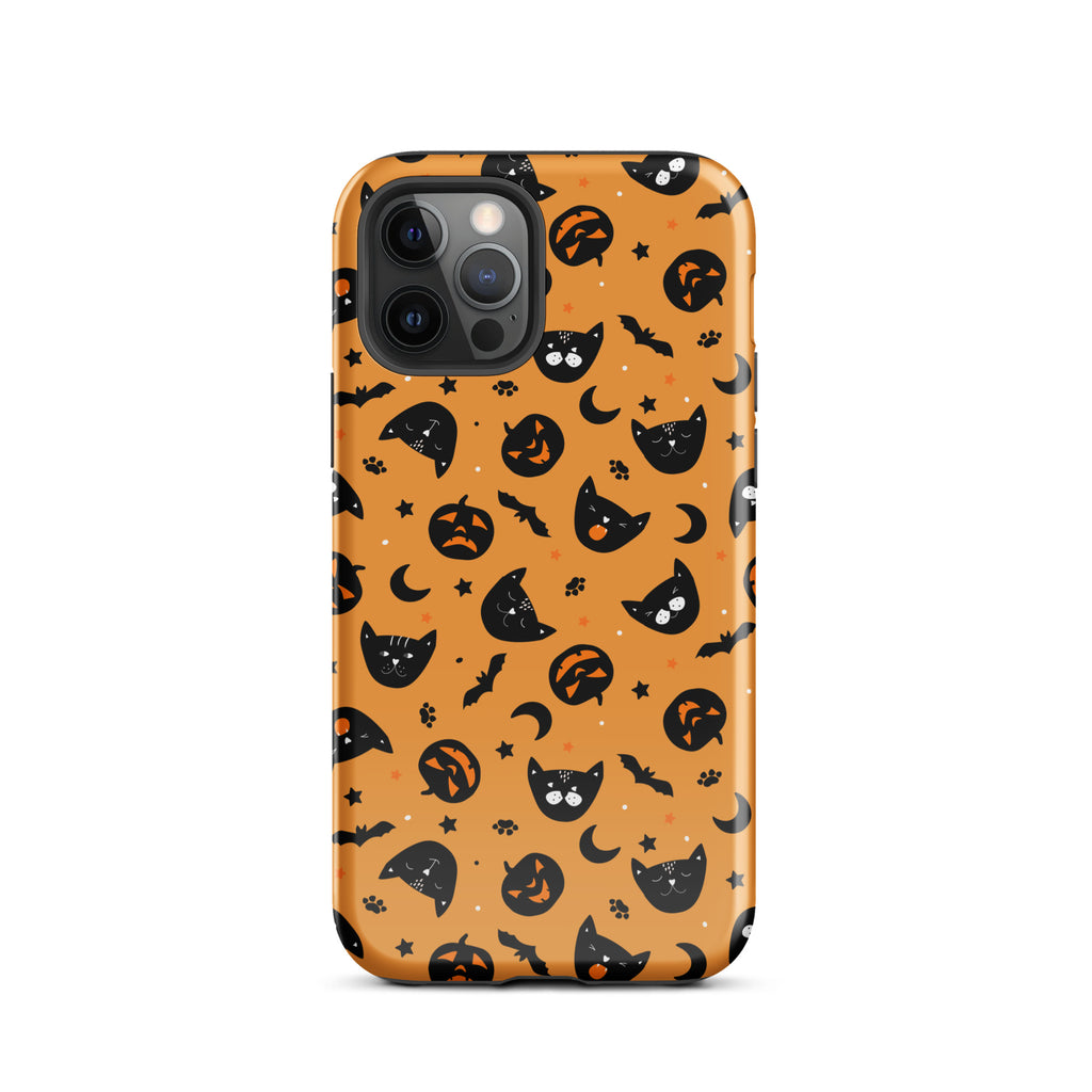 Bats_n_Cats_Night_DMERCHS_Tough_iPhone_case