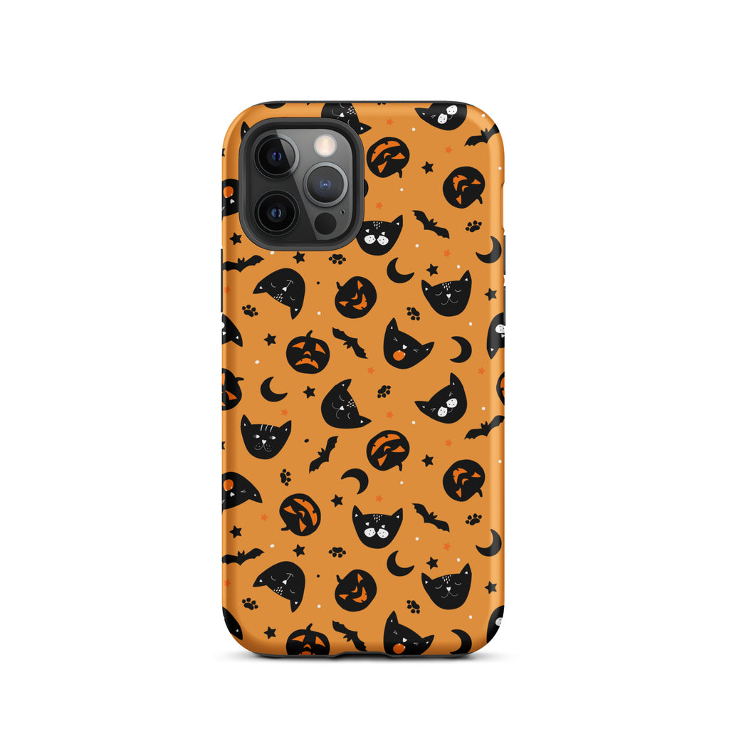 Bats_n_Cats_Night_DMERCHS_Tough_iPhone_case