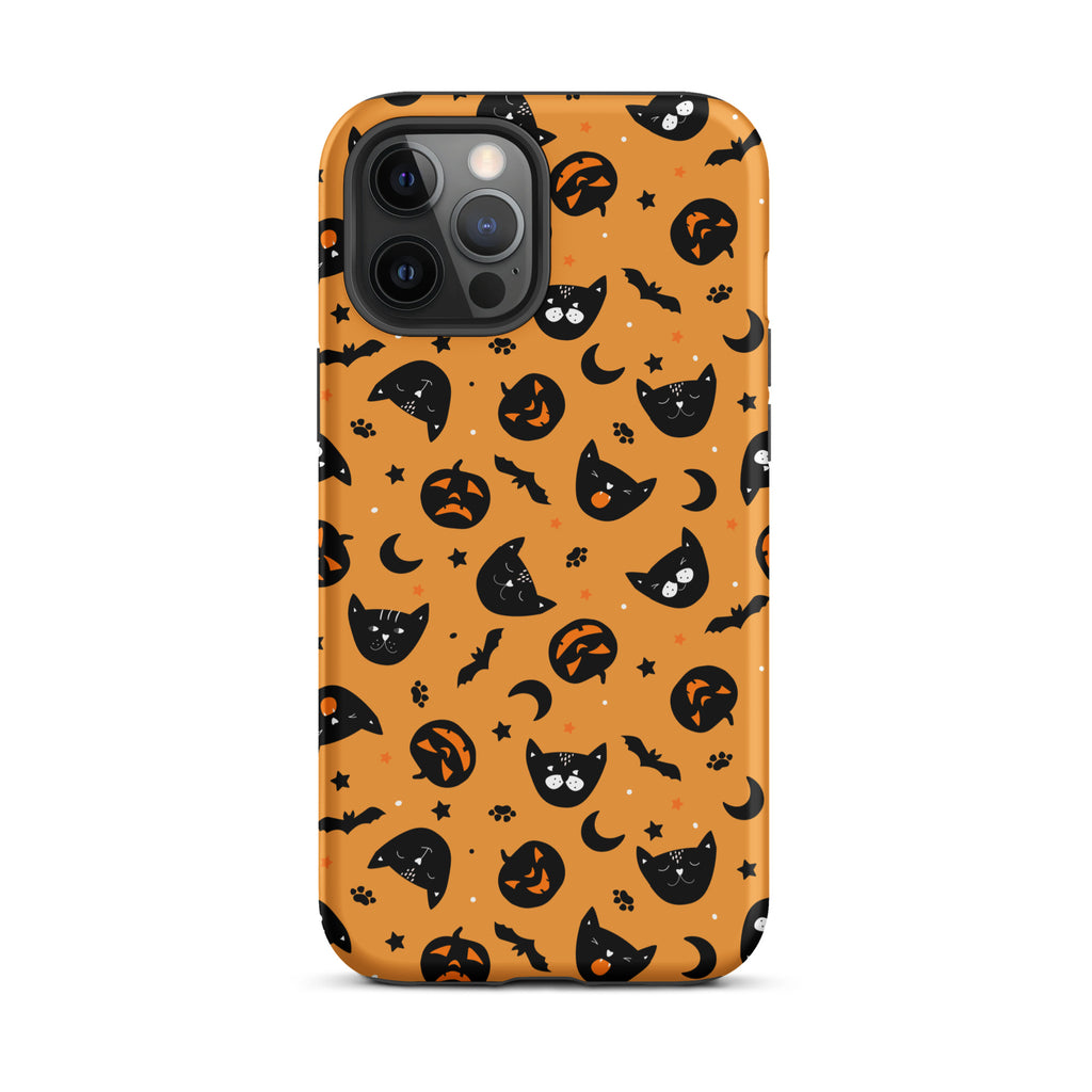 Bats_n_Cats_Night_DMERCHS_Tough_iPhone_case