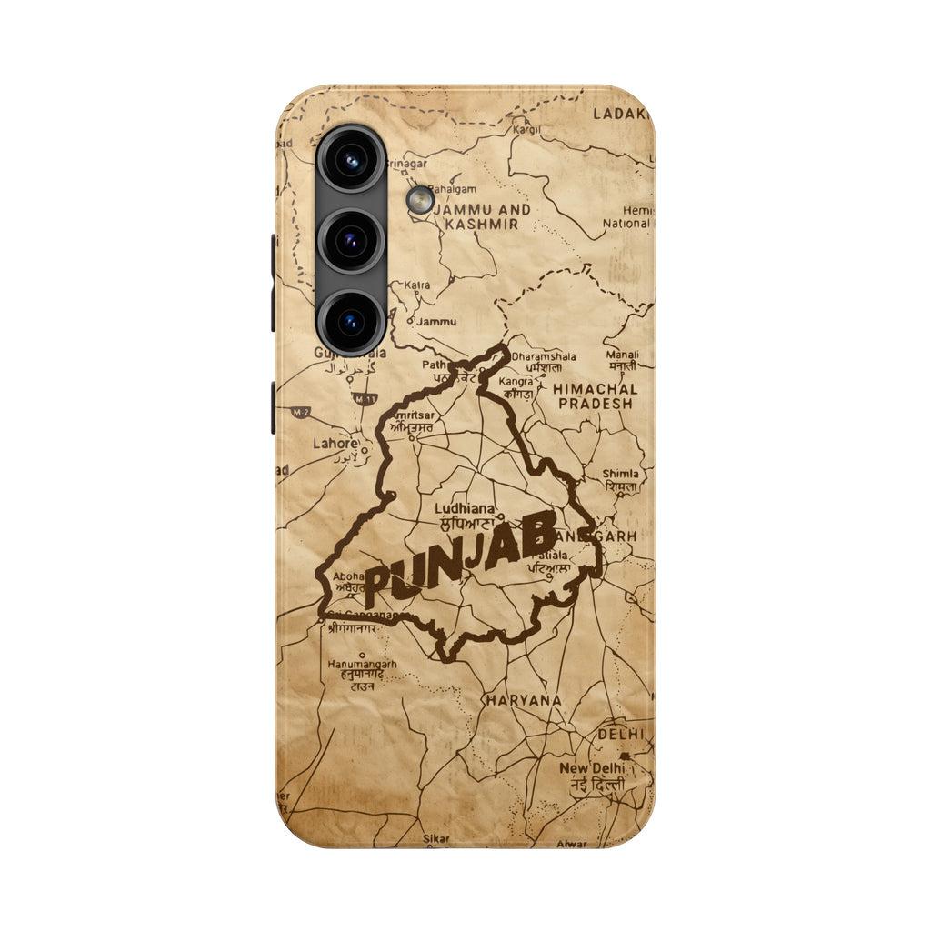Punjab map phone case