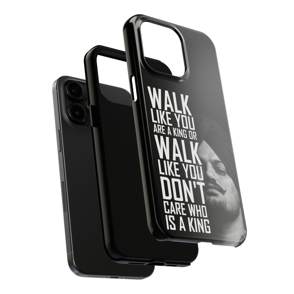 Walk Like King Tough iPhone case Dmerchs