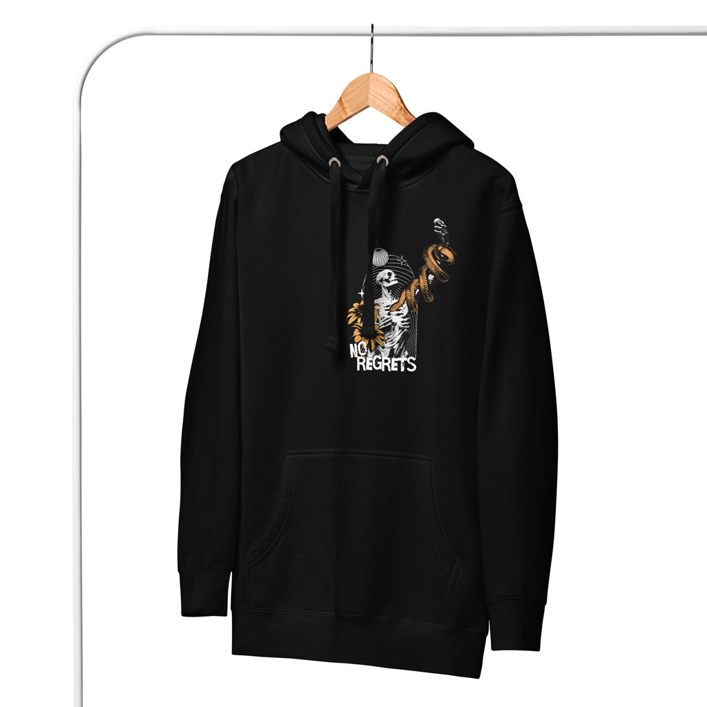 No_regrets_skeleton_DMERCHS_Hoodie