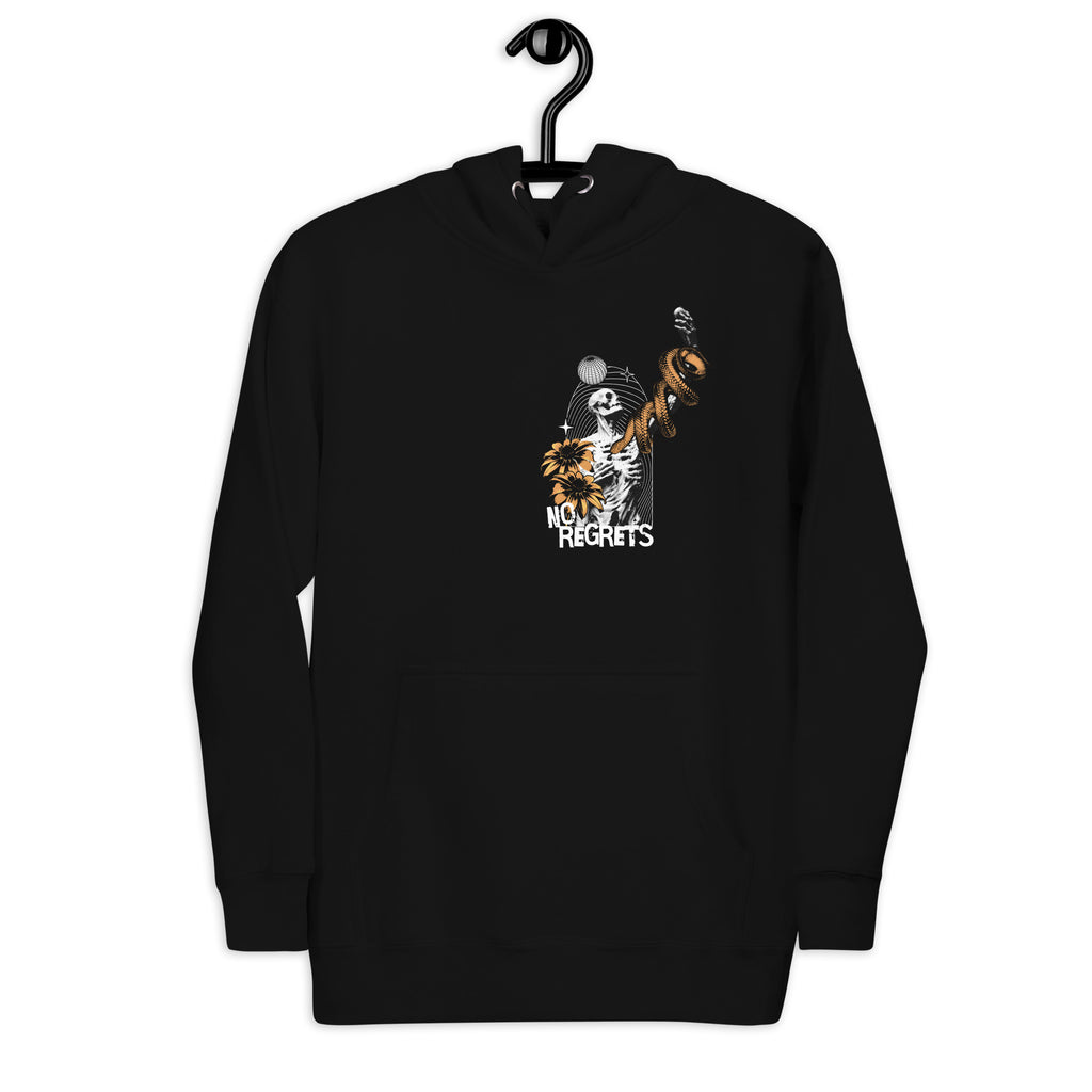 No_regrets_skeleton_DMERCHS_Hoodie