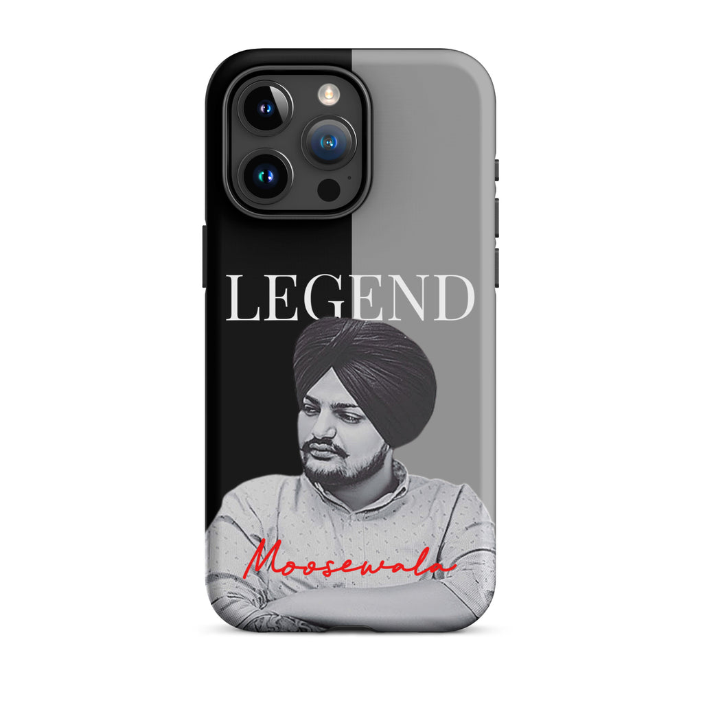 Legend Moosewala Premium iPhone Case Dmerchs