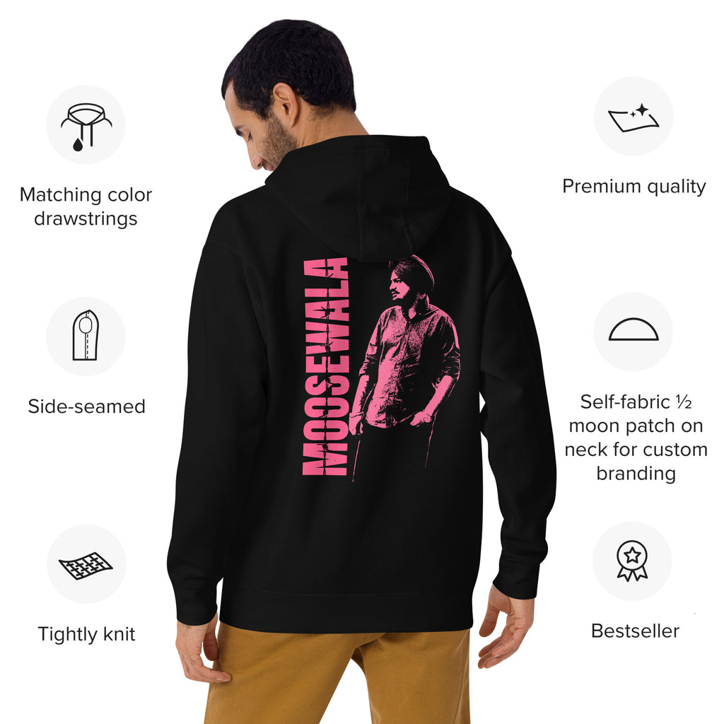 Moosewala_barbed_DMERCHS_Hoodie